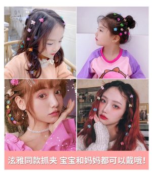 Cute Princess Hair Clip Girl's Hair Accessories Hair Flower Mini Hair Clip