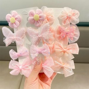 Children's Cartoon Hairpin Internet Celebrity Cute Broken Hair Hairpin Clip Little Girl's Headwear Side Clip Girl's Baby Hair Accessories