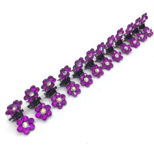 Super small mini baby hairpin Color Diamond small hair clip girls' hair claw headdress