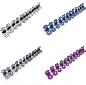 Super small mini baby hairpin Color Diamond small hair clip girls' hair claw headdress